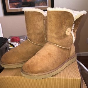 UGG “Bailey Button” boots